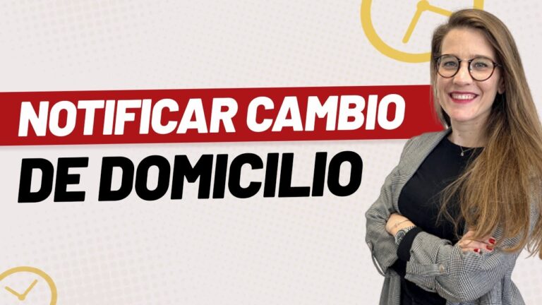 Cómo notificar cambio de domicilio a Extranjería España en 2021