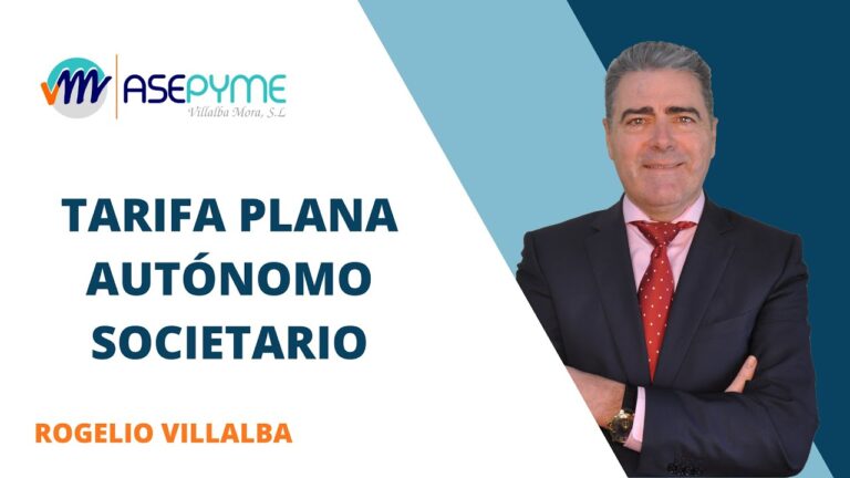 Descubre la tarifa plana para autónomos societarios ¡Ahorra desde el primer día!