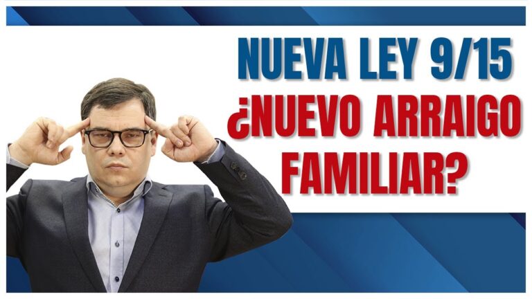 Nueva ley de extranjería favorece el arraigo familiar