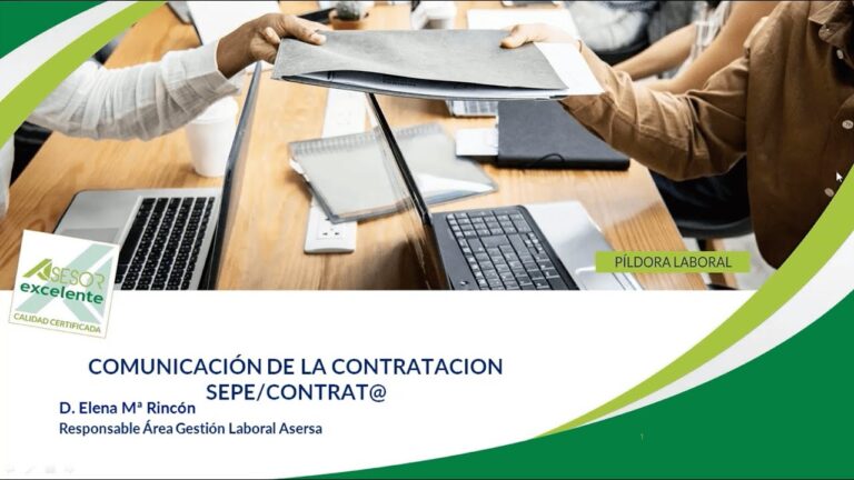 ¿Trabajas en línea? Aprende cómo comunicar tu situación al SEPE en 3 pasos.