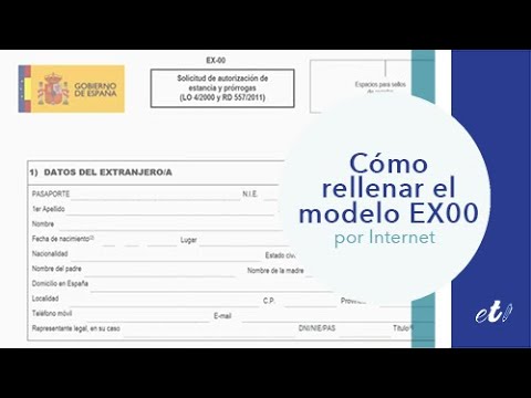 Solicita ya la autorización de estancia y prórrogas con el formulario EX