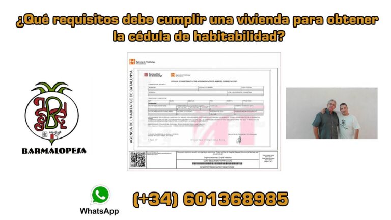 Descubre el camino para obtener tu cédula de habitabilidad