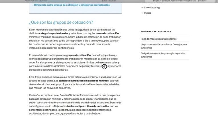 Nuevas oportunidades laborales para ingenieros licenciados en grupo de cotización