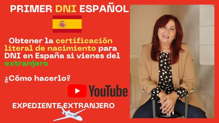 &iexcl;Descubre c&oacute;mo obtener tu DNI por primera vez con tu partida de nacimiento en solo 3 pasos!