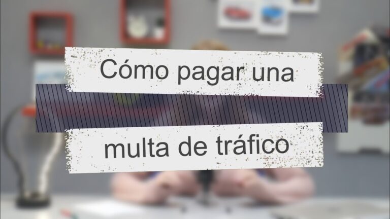 Descubre cómo pagar una multa de la DGT de forma sencilla